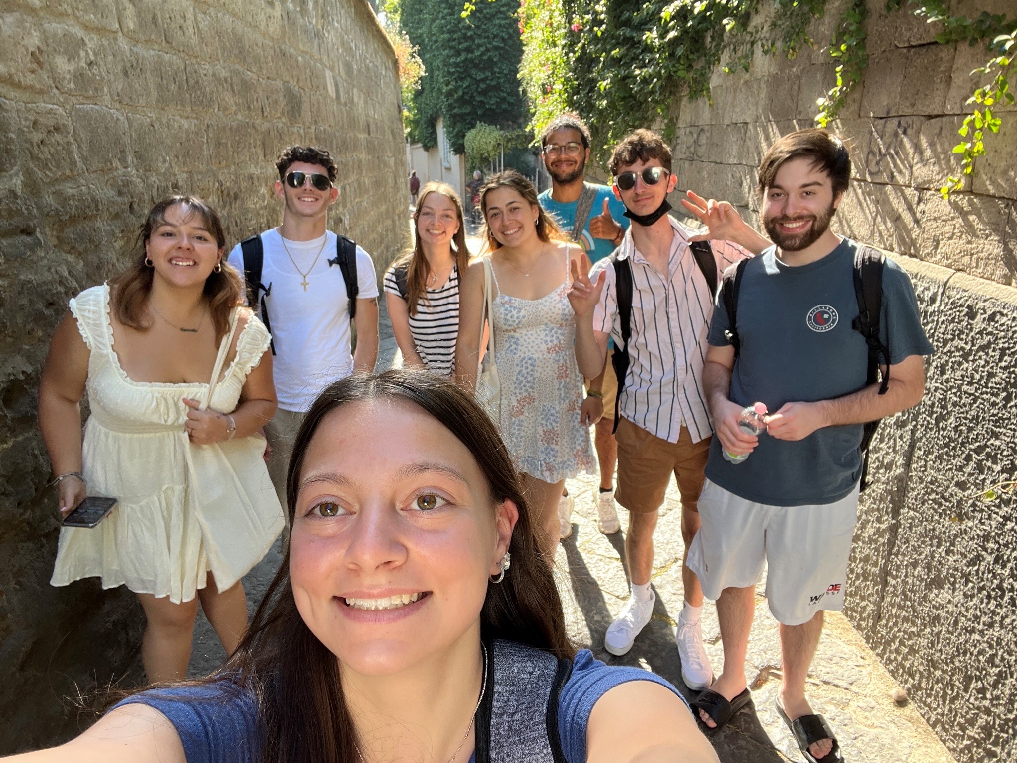 UConn in Sorrento, Italy by Marissa White